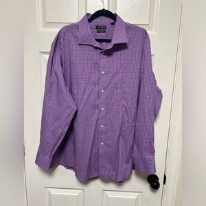 Lauren Ralph Lauren 3XL Black Label Slim Fit Stretch Non Iron Long Sleeve Shirt